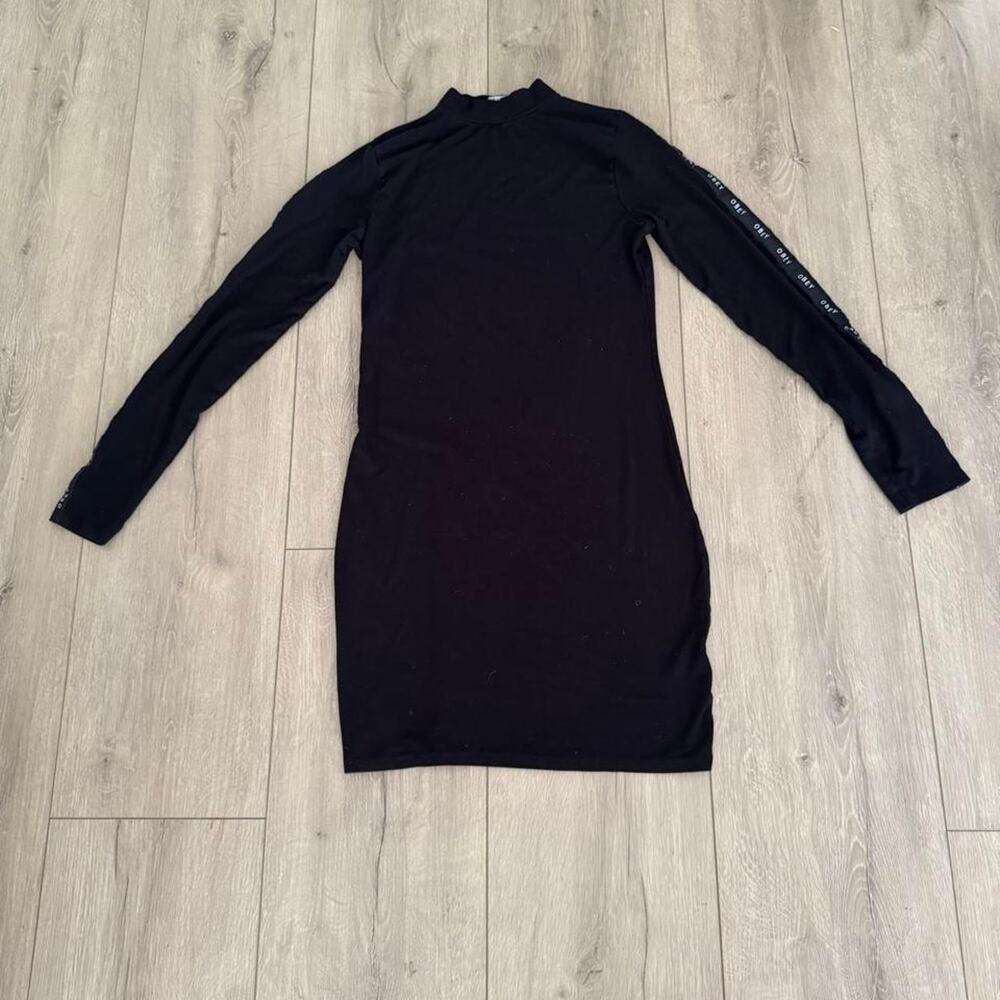 Obey black long sleeve dress